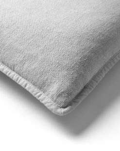 BOWIE - Kussenhoes Gewassen Katoen 45x45 Cm - Micro Chip - Lichtgrijs - Met Rits -Dutch Decor 960x1200 14