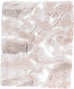 Dutch Decor - ROEL - Plaid Bontlook 130x170 Cm - Zand - Beige - Roze - Wit - Superzacht - Deken 12 Dutch Decor - ROEL - Plaid Bontlook 130x170 Cm - Zand - Beige - Roze - Wit - Superzacht - Deken -Dutch Decor 996x1200